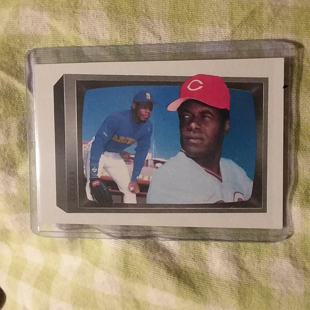 Ken Griffey Sr. (With Jr.) 1989 Bowman Card